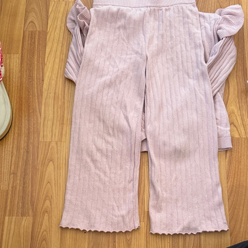 Carter's Pink Ribbed Kids Top - Picture 2 of 4